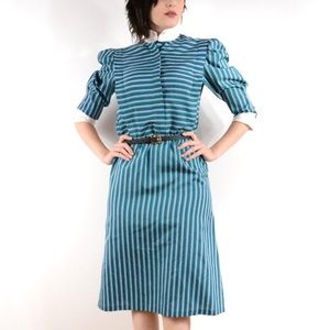 Vintage Striped Dress